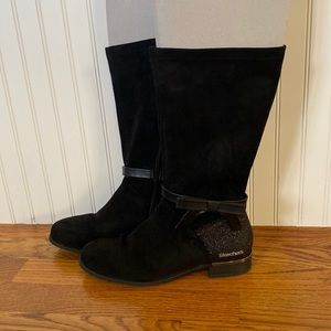 Skechers suede tall boot for girls